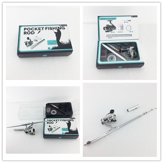 Mini Pen Fishing Rod and Reel