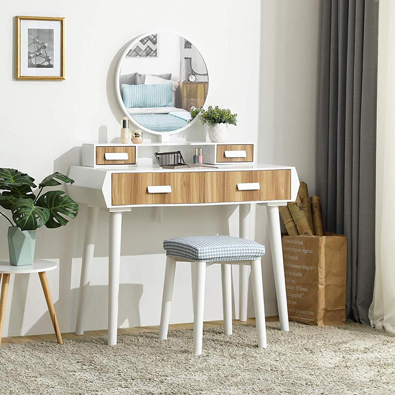 Wood Makeup Dressing table set