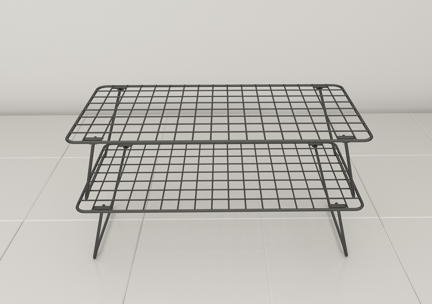 Stackable Metal Folding Shoe Rack