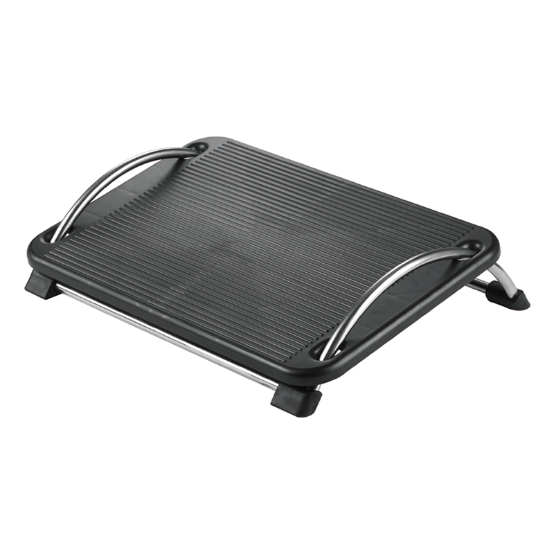 Footrest foot rest with ergonomic design plastic material angle adjustable
