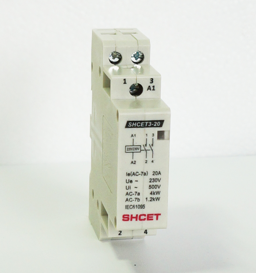 SHCET3-25 1P 20A 25A contactor modular