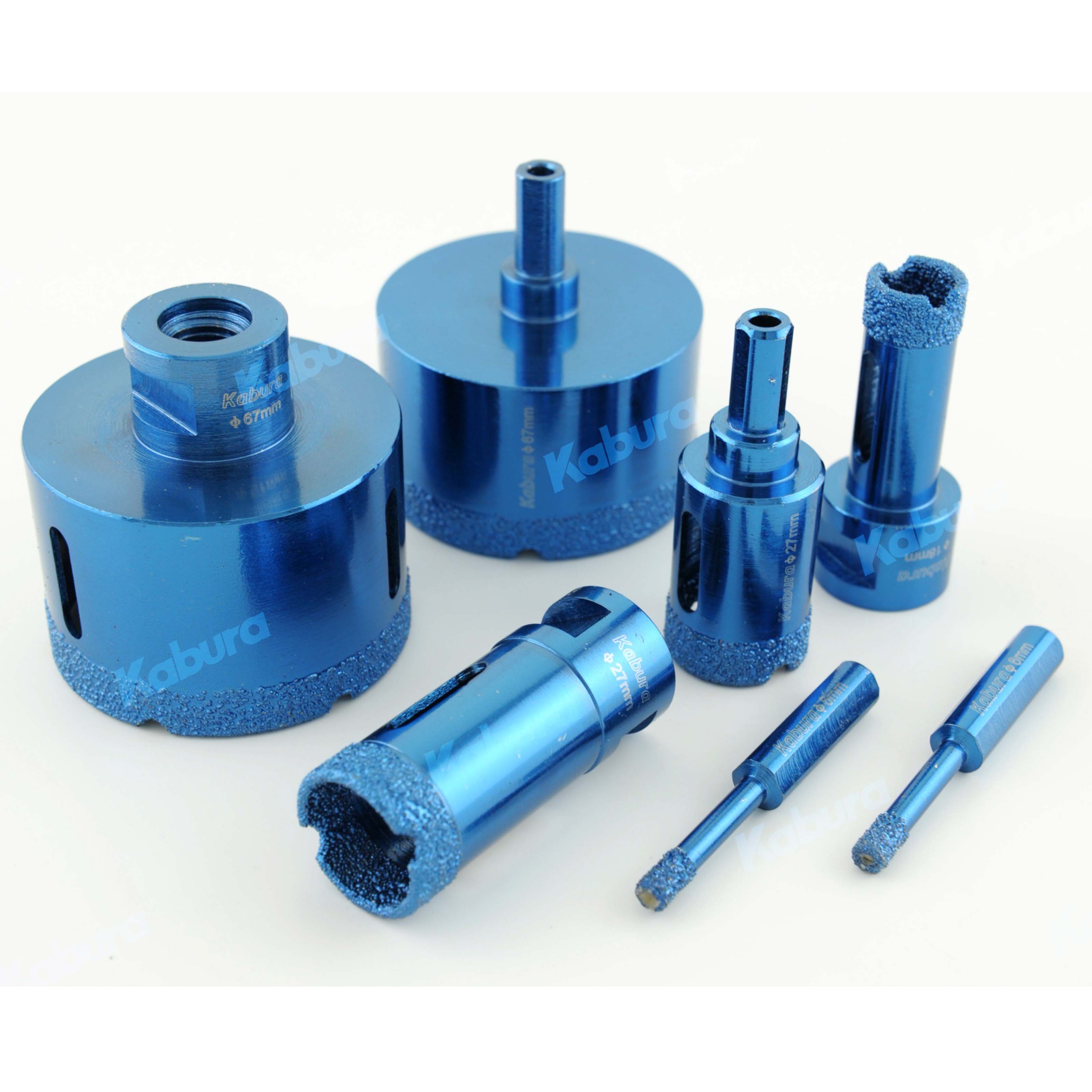vacuum brazed diamond core drill - hole saw