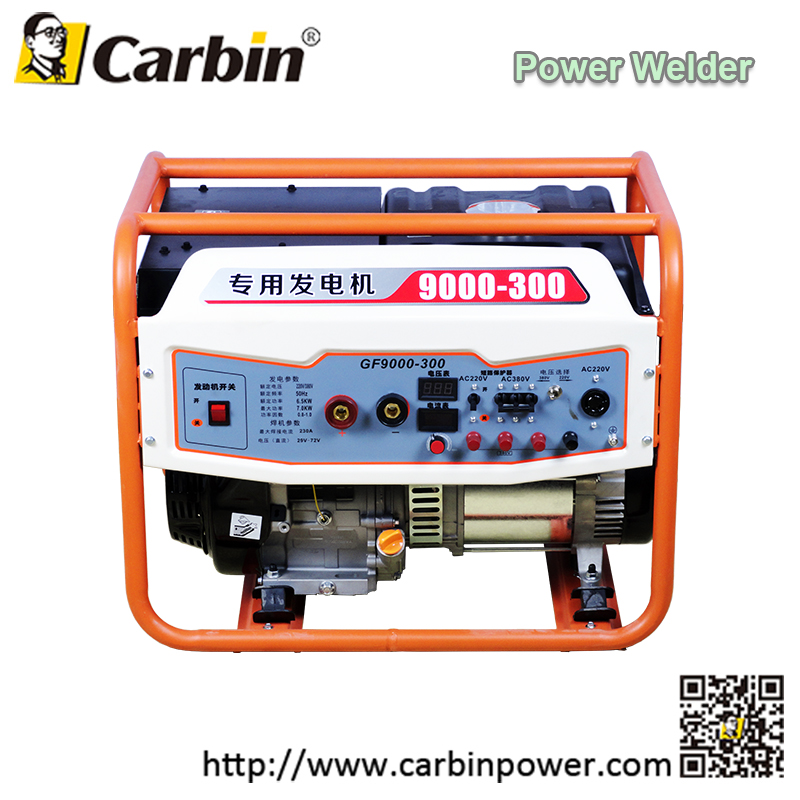 Carbin brand Gasoling Generating Welder