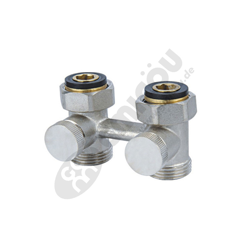Straight H-mode valve with male thread