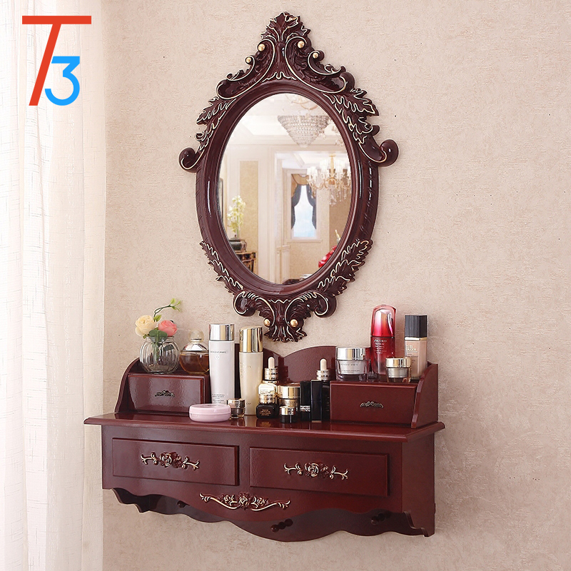 wall mounted dressing table