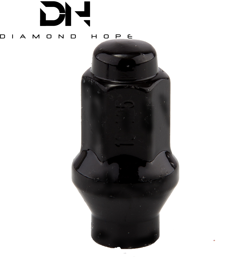1/2 12x1.25 12x1.5 14x1.5 Black ET Bulge Long wheel lug nuts
