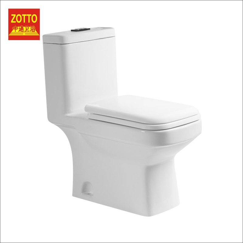 Washdown one piece toilet 4 inch big hole sanitary ware wc