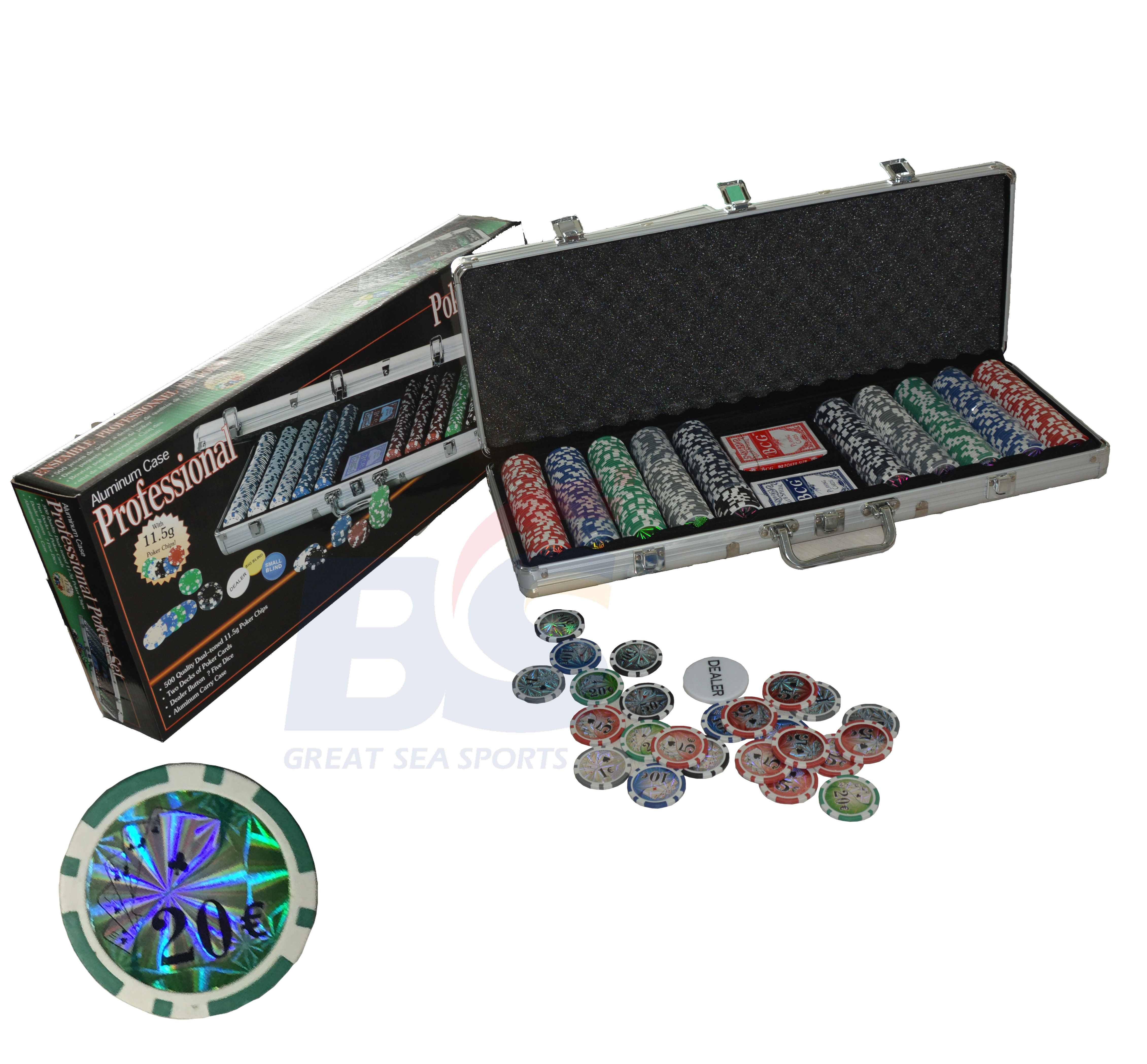 aluminum poker chip Aluminum stylish design