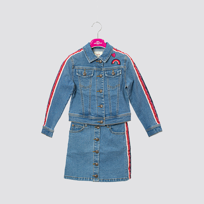 Girls Denim Set