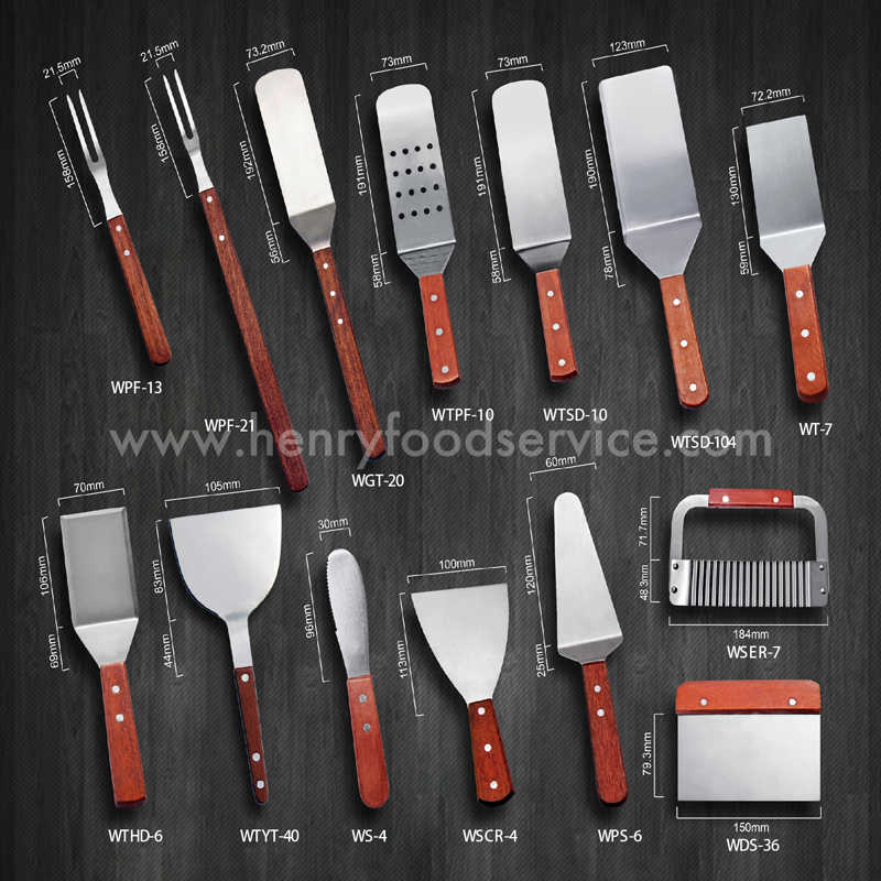 Utensils, Wood Handle