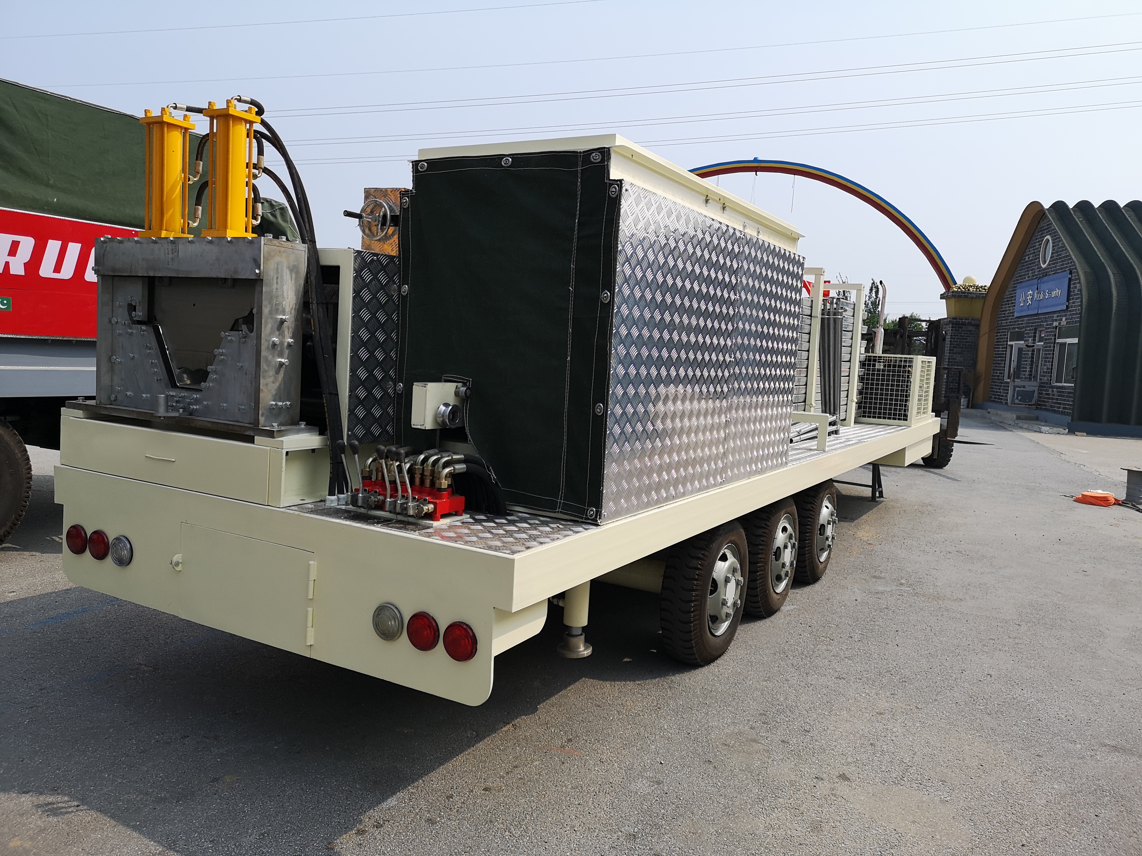 SX-1000-630 arch steel roof panel forming machine