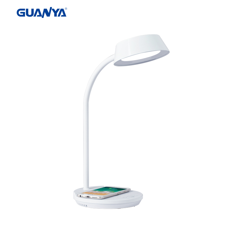 Bed lamp wireless charging led table lamp for bedroom