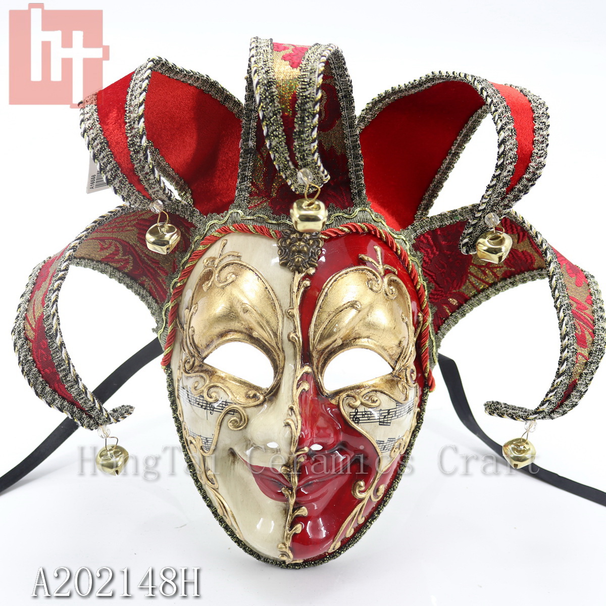 Venetian Style Halloween Party Mask A202148 6/set