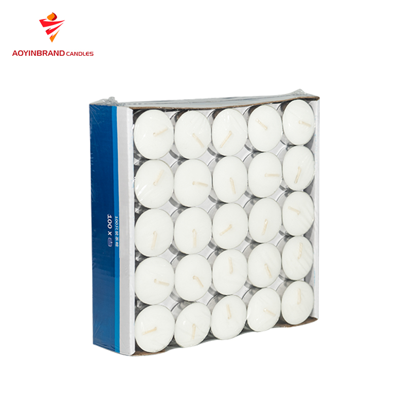 8 hours unscent white cheap mini paraffin tealight candle