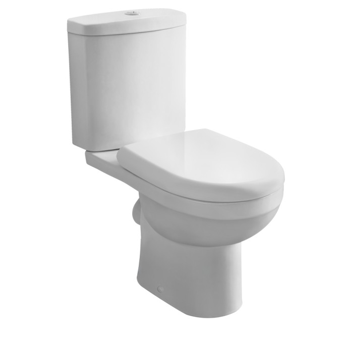 Washdown two piece toilet