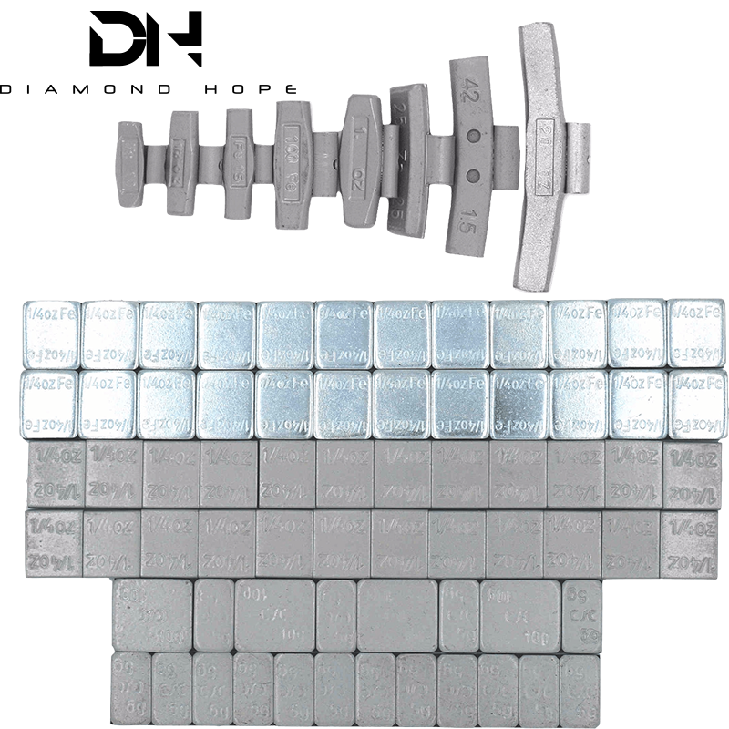 Adhesive wheel weights wheel balance for truck wheel