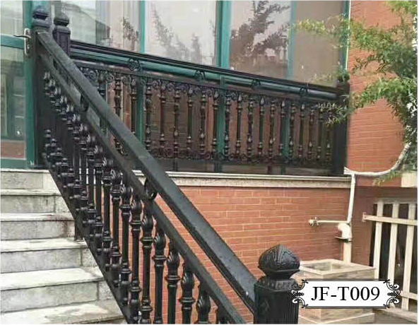 Aluminum stair railing