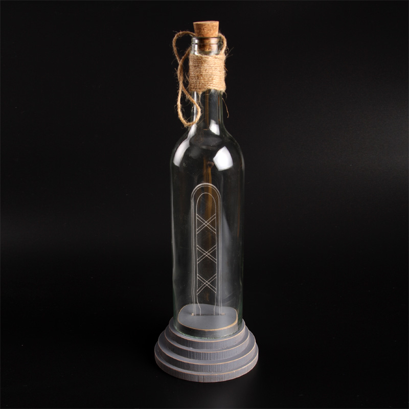 LED Night Lamp - Bottled skyscraper