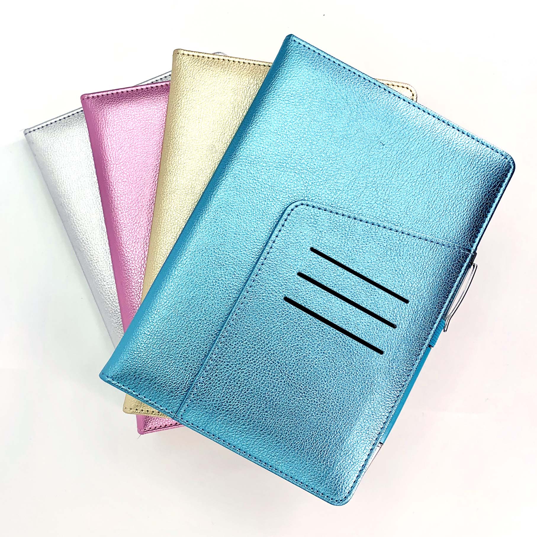 Office stationery classic multifunctional A5 PU hardcover notebook