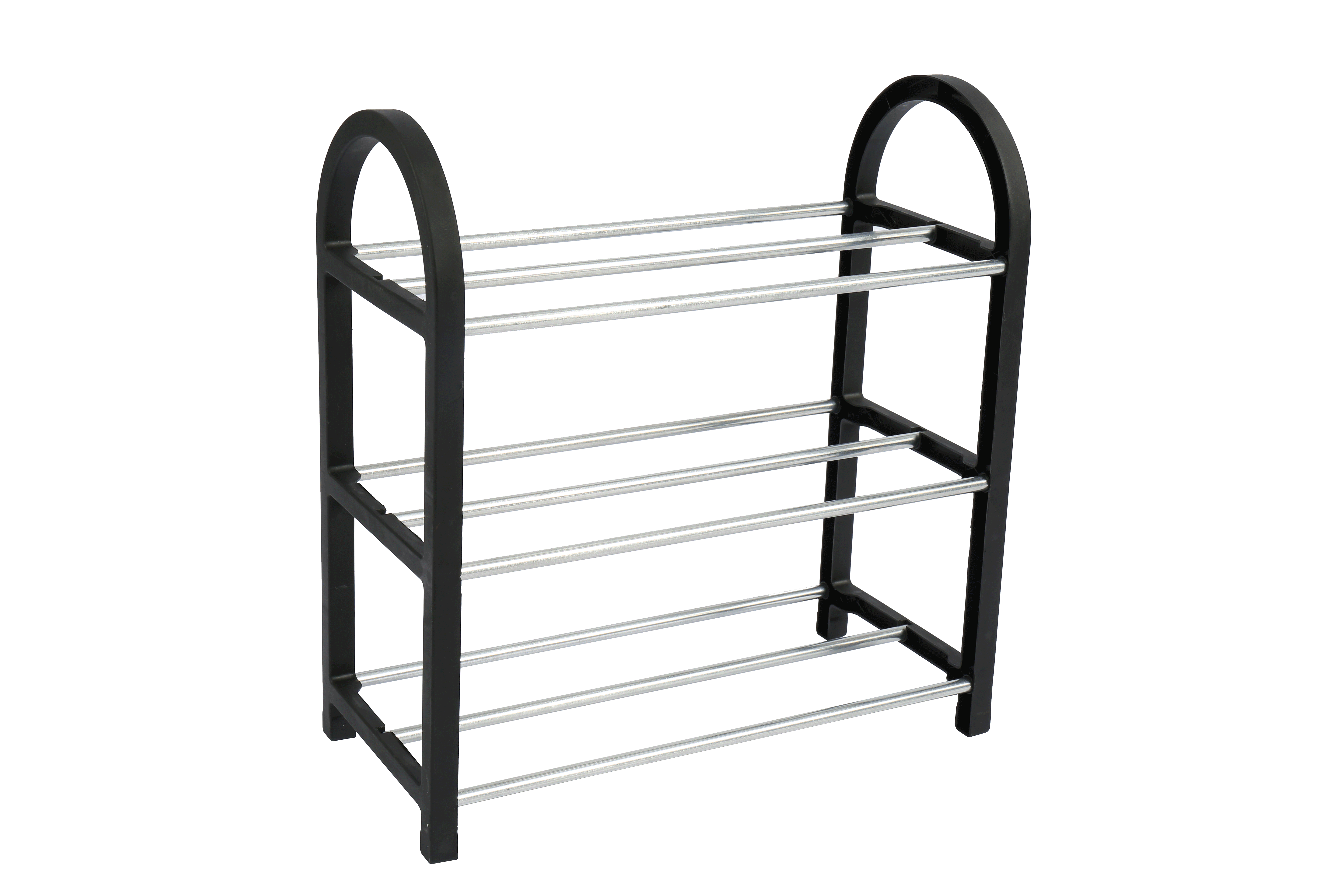 3-Tier Shoe Rack, Plastic Shoe Rack