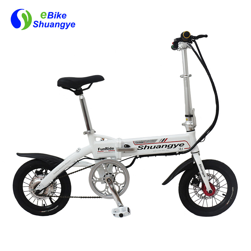 250w 14-inch mini city foldable electric bike