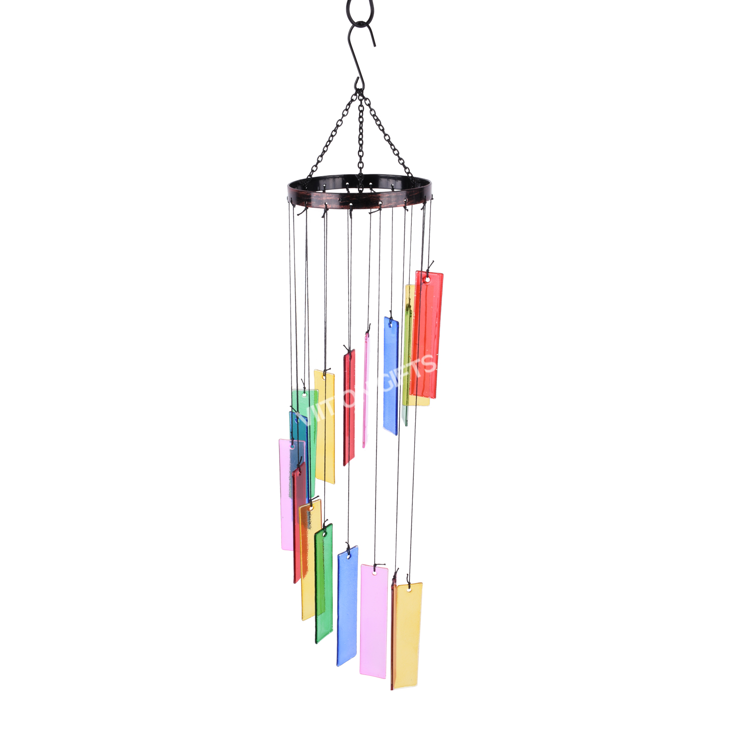 Windchime novelty colorful glass