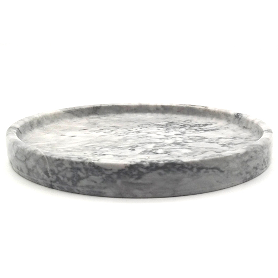 Serving Tray Marble Round