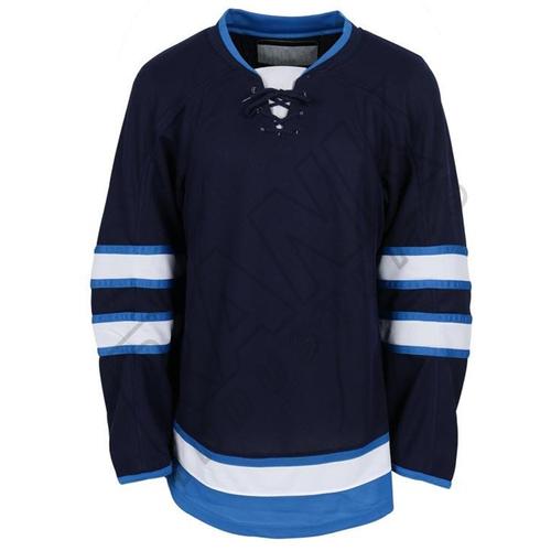 Customize 100%polyester knitted ice hockey jersey