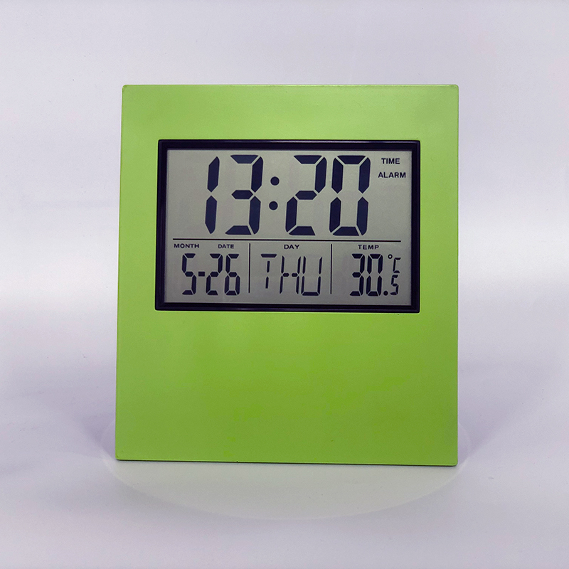 Digital Alarm Clock with Big LCD Display