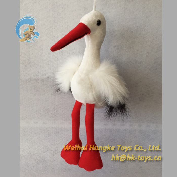 Stuffed Bird, Stork, XH00013A3