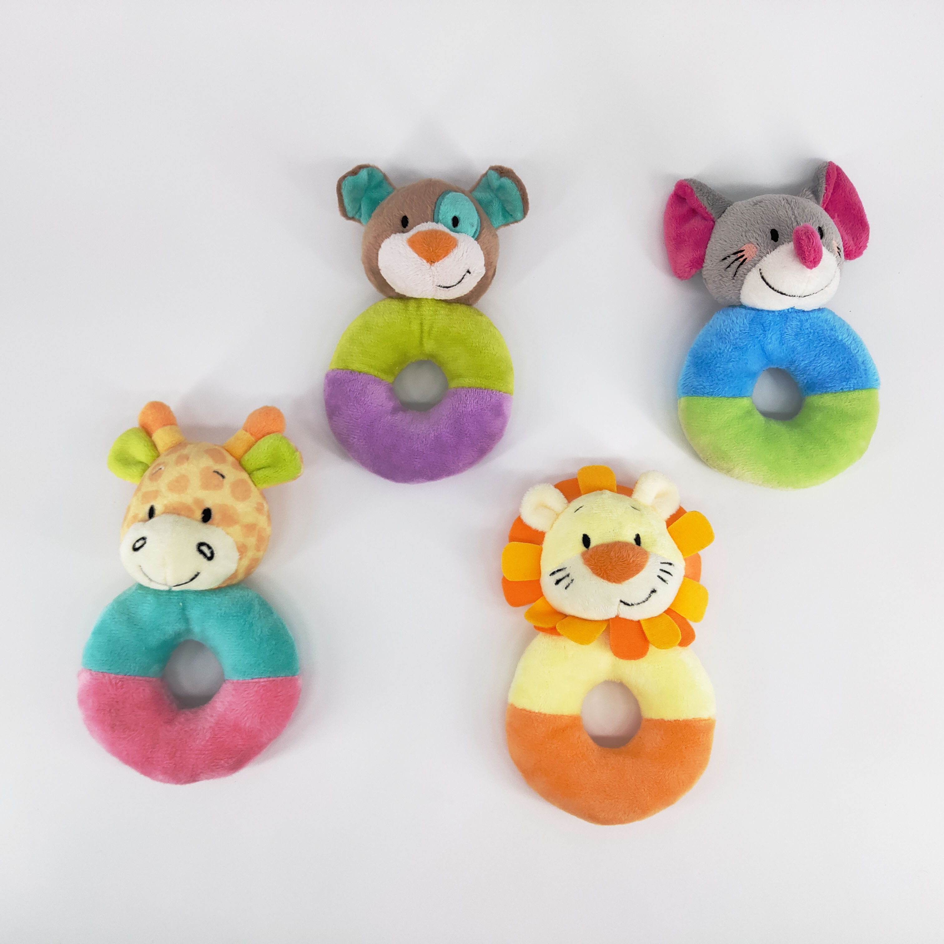 jungle animal rattle