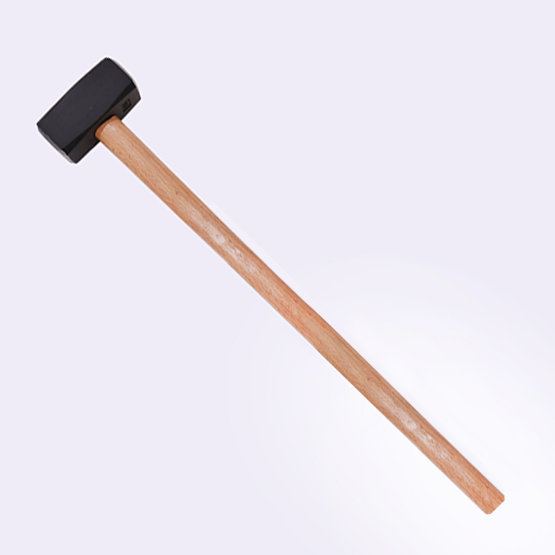 Stone Hammer With Wood Handle