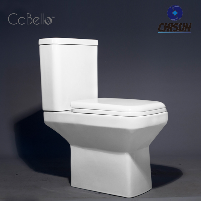 Two piece toilet