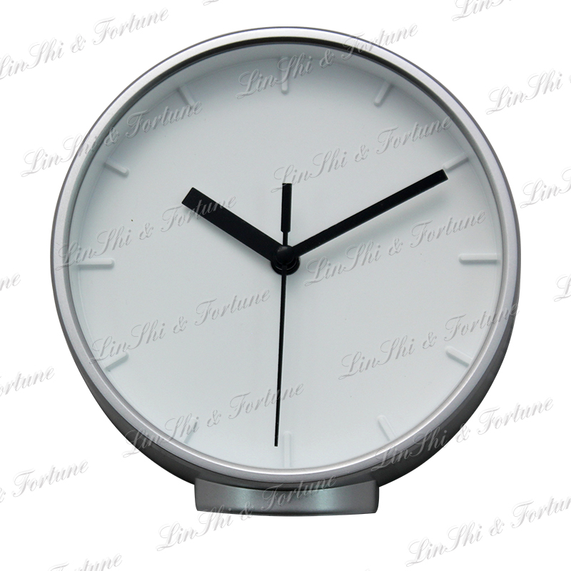 6.3inch plastic table clock
