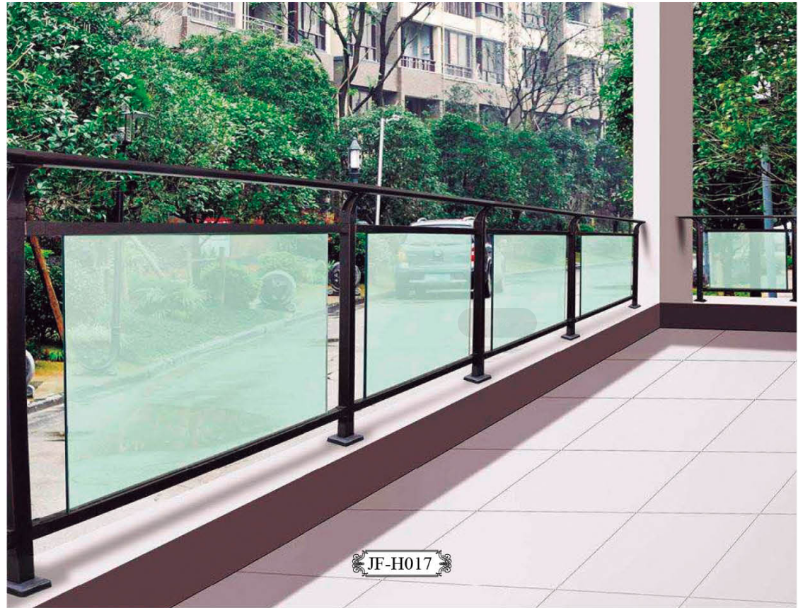 Aluminum balcony gaurdrial