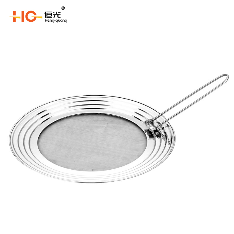 Heng Guang stainless steel lid stainless steel glass lid stainless steel composite lid multifunctional lid prevent hot pot lid from leaking