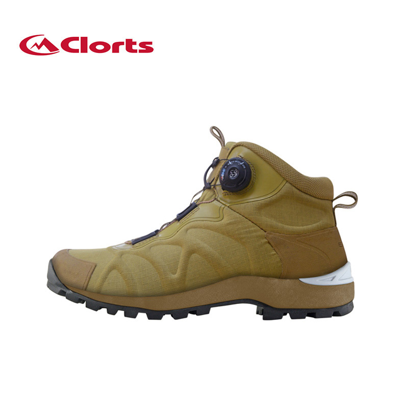 CLORTS Lightweight Breathable BOA Lacing Outdoor Hiking Boots Travel Shoes