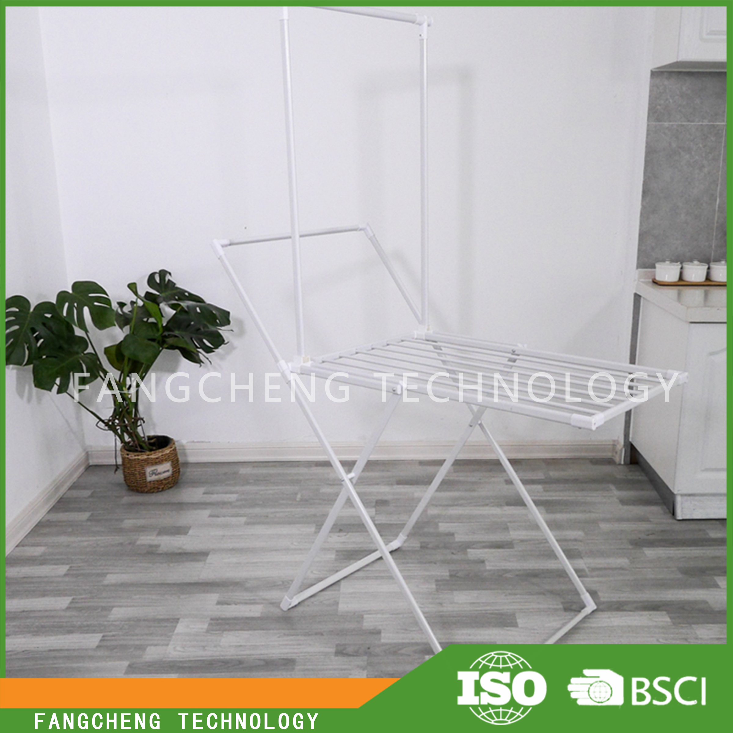 Balcony clothes drying rack