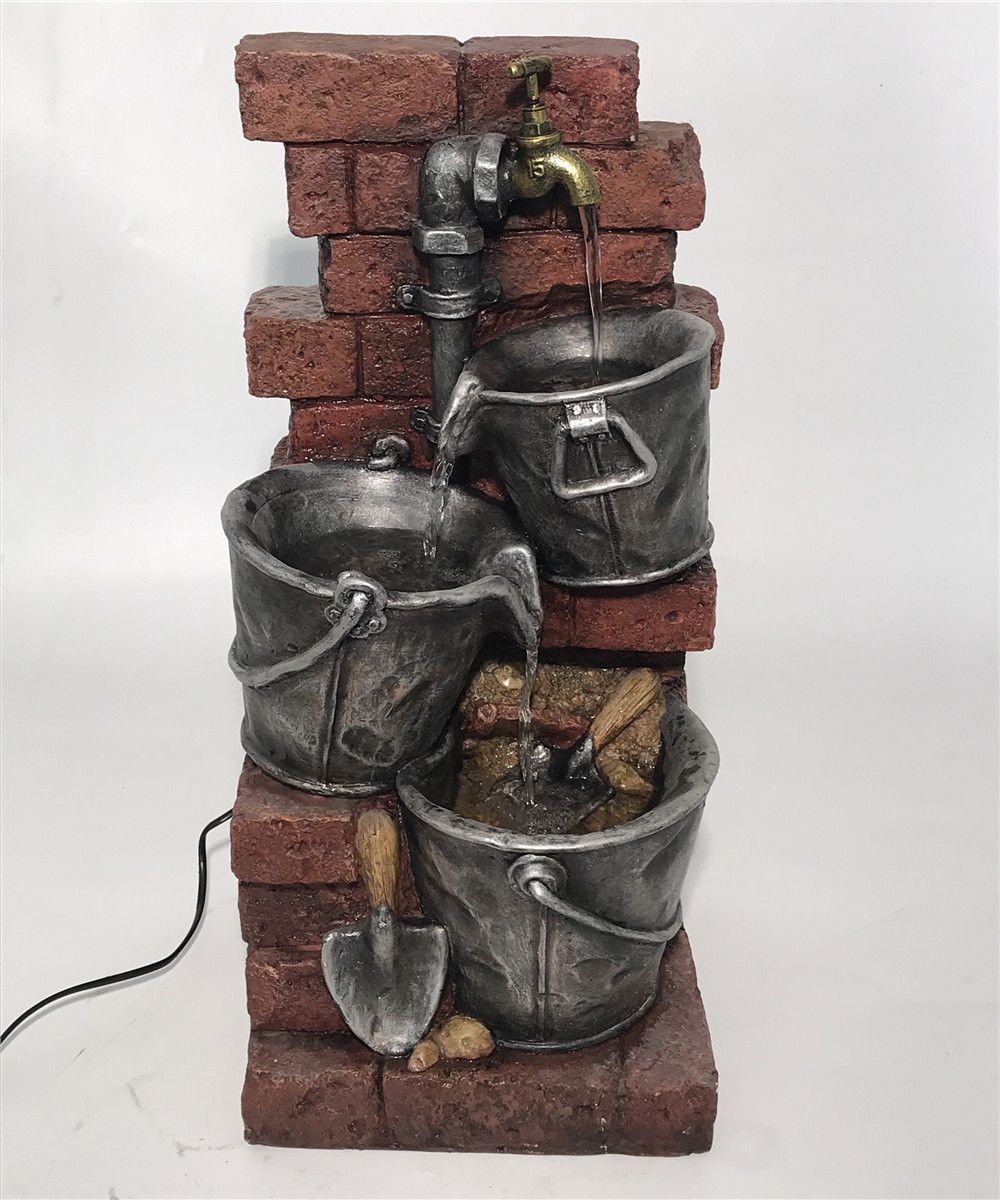 Hot sale water fountain in brick finish