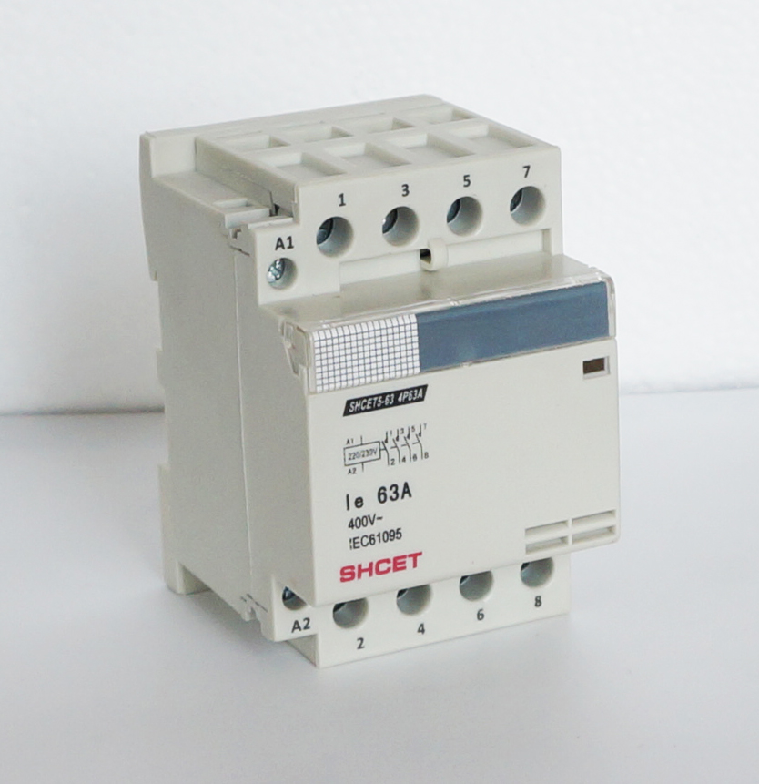 SHCET6-25 4P 20A 25A contactor modular