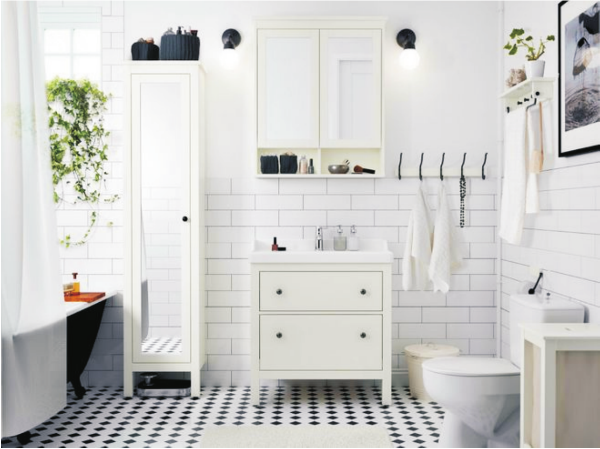 Interior wall tile