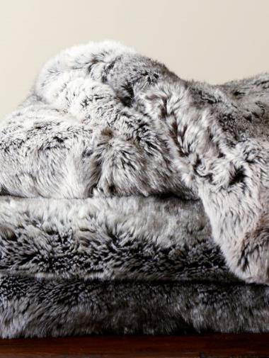 Animal Faux Fur Blanket