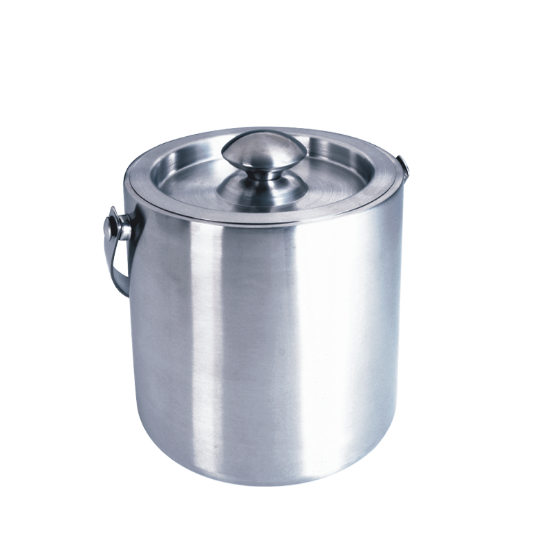 Ice Bucket with Tongs