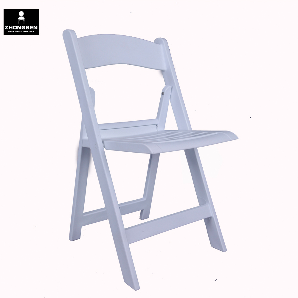 Plastic folding chair, resin folding chair, folding chair