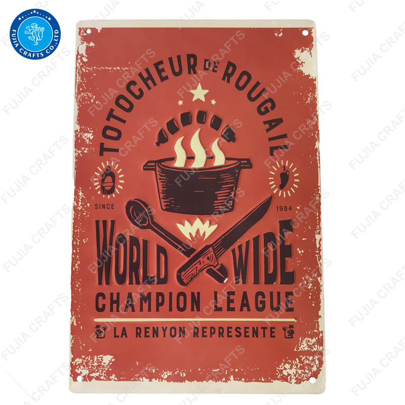 wholesale custom metal carfts 20x30cm tin signs vintage retro metal antique plaques hot garage old poster