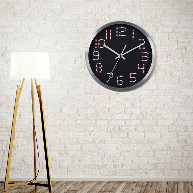 LED wall clock, backlight clock