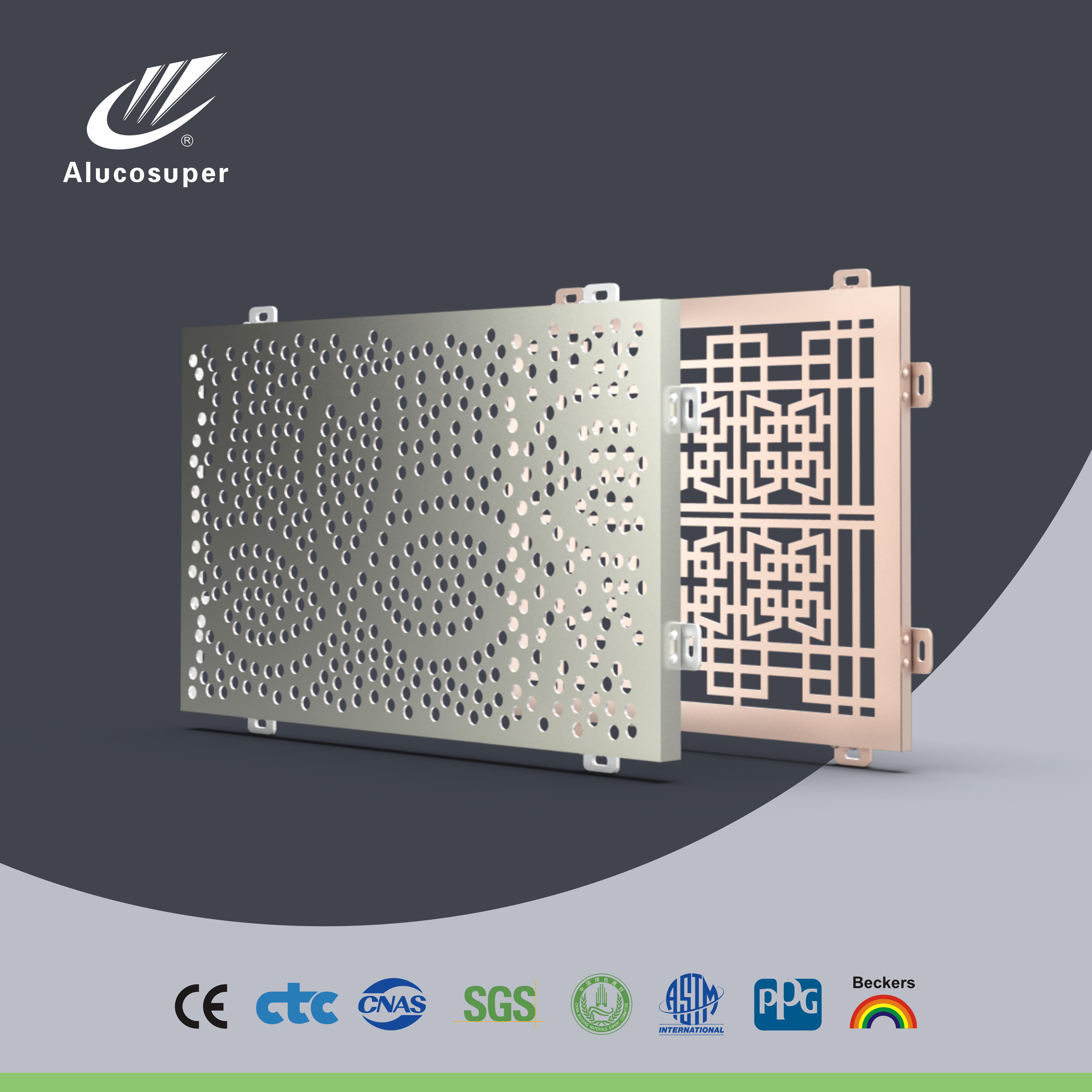 AL027 Hollow-carved aluminum sheet