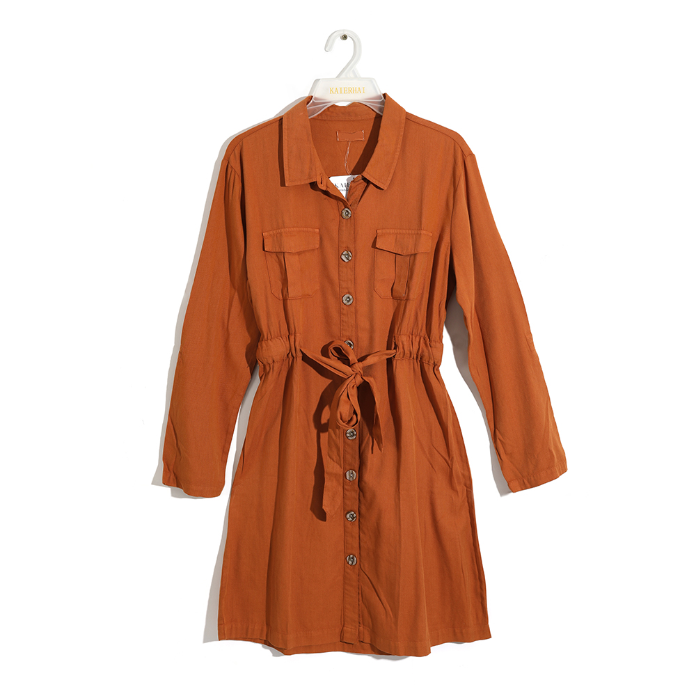 rayon shirt dress