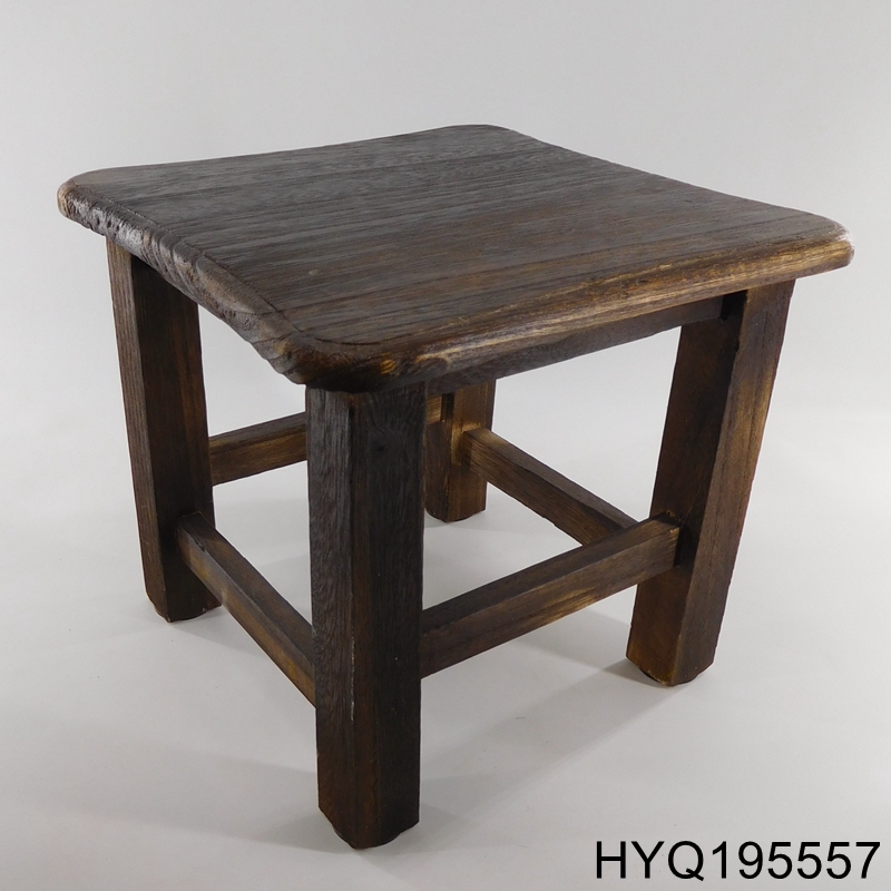 Wood stool