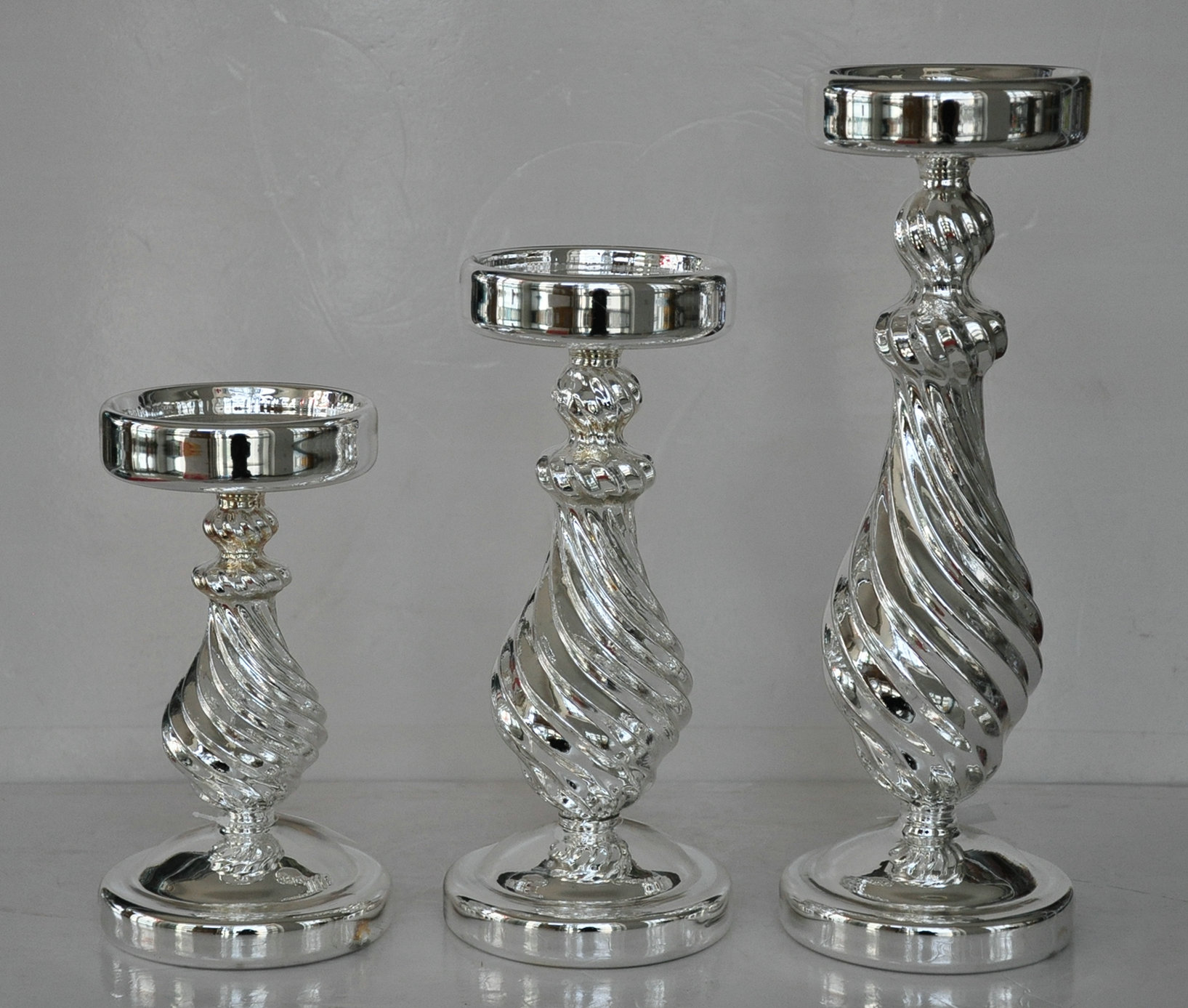 christmas glass decoration, glass angel candle holder, glass tree